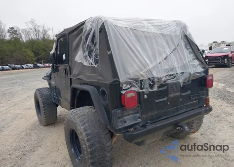 2003 Jeep Wrangler X из США, поврежденный, VIN 1J4FA39S33P375741
